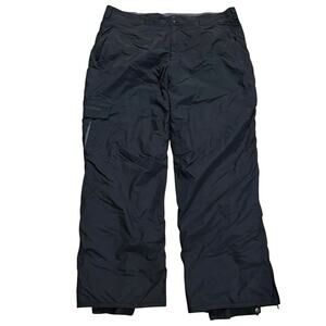 Columbia Men’s Size XXL Omni Tech Insulated Ski Pants Snow Waterproof Black